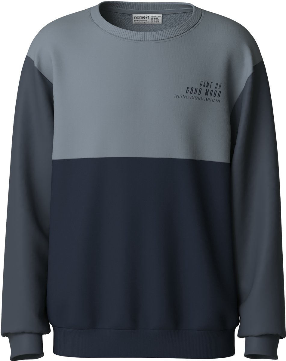 NAME IT - NKMVEMIL LS NREG SWEAT BRU - Jongens - Sweaters