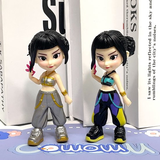 Auklet®K P0p Demonenjagers Verzamelfiguren 6 Delig Set 7,9 10,4 Cm PVC Anime Actionfiguren Rumi Mira Zoey Merch Model Voor Decoratie Verzameling Cadeau Fans Kinderen Volwassenen B 3139938795