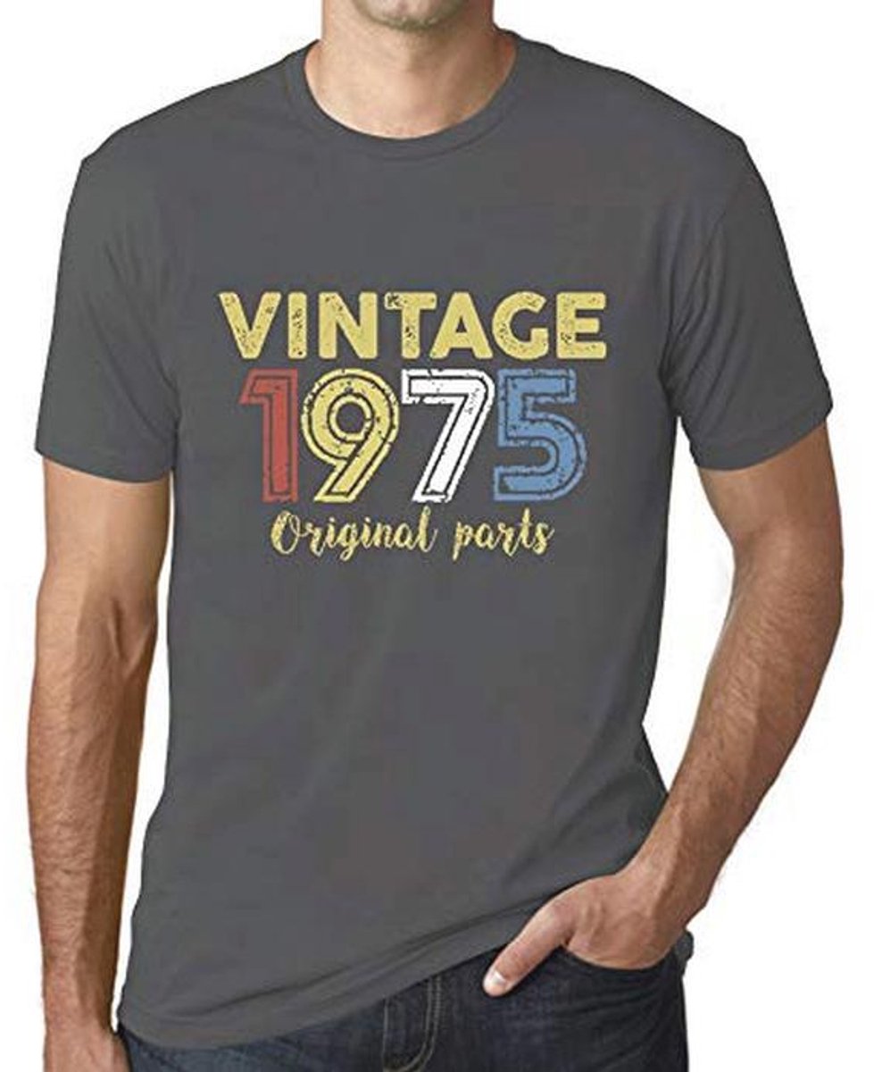 Grafisch T-Shirt Jaren '70 voor Verjaardag en Jubileum – Perfect Cadeau voor 49-jarige Man