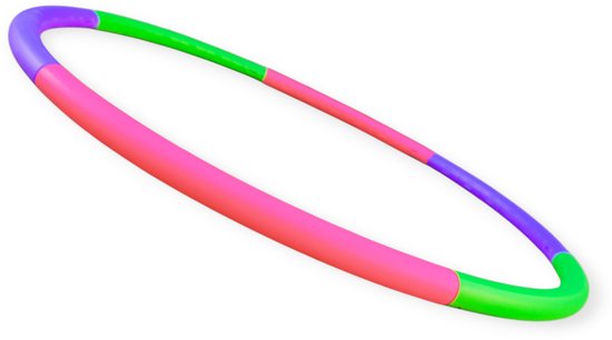 Hula Hoop Et Corde à Sauter Enfant Dès 4 Ans – Diamètre 70 Cm – 8 Segments – Poids Réglable – Pour Plein Air Et Gymnastique