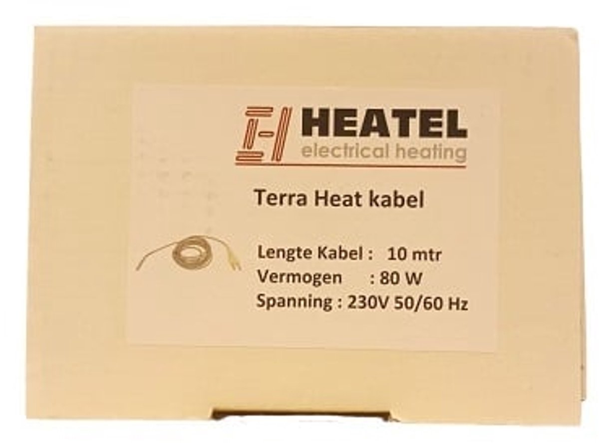 Heatel Warmtekabel 10 Meter