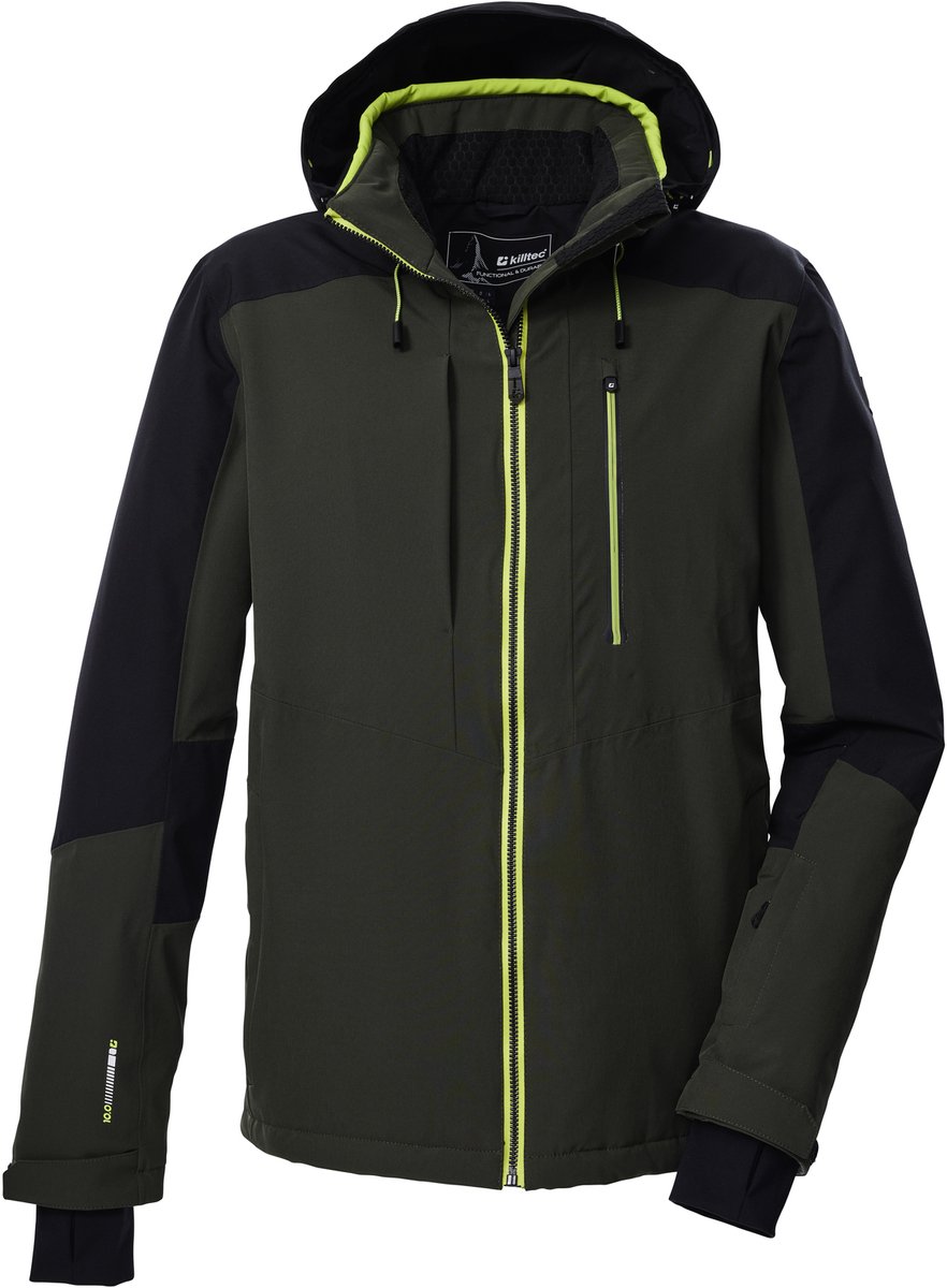 Killtec KSW 45 Heren Ski Jas Zwart