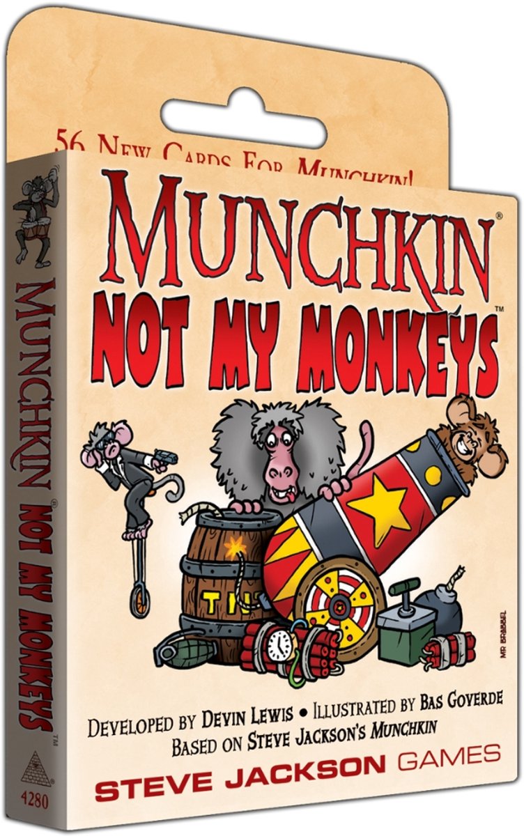 Munchkin Not My Monkeys - Kaartspel - Uitbreiding - Engels