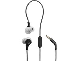 JBL Endurance Run 3 - Bedrade Sport Oordopjes - In-ear met FlipHook & TwistLock - Oortjes - 3.5 mm Koptelefoon Aansluiting - IP65 - Hardlopen & Fitness - Zwart