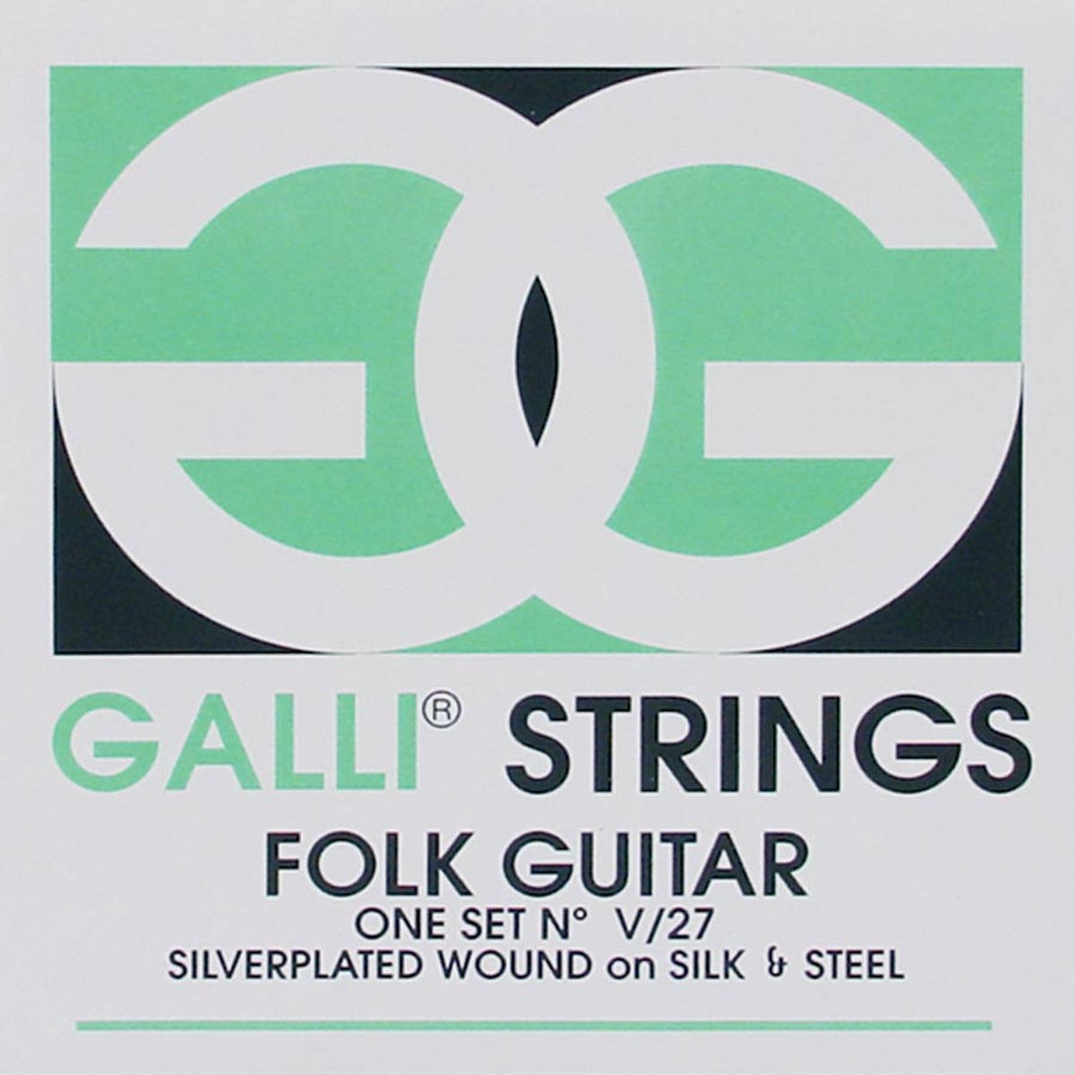 Snarenset klassieke gitaar - Galli MS-100 Magic Sound - Nylon - Verzilverd bespannen bassen - Hard tension