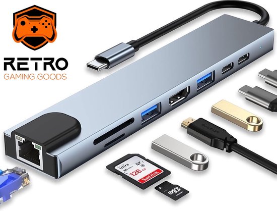 RGG 8-in-1 USB-C-hub