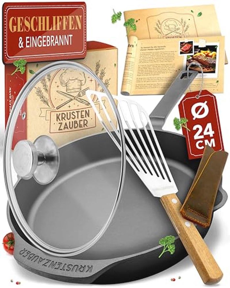 Gietijzeren Grillpan - Duurzaam en Veelzijdig Koken