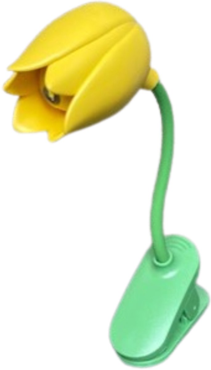 Invotis Tulp leeslampje - Geel
