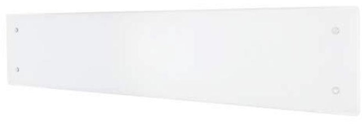 Moderne elektrische radiator 800 W met digitale thermostaat en vorstbescherming - Wandmontage