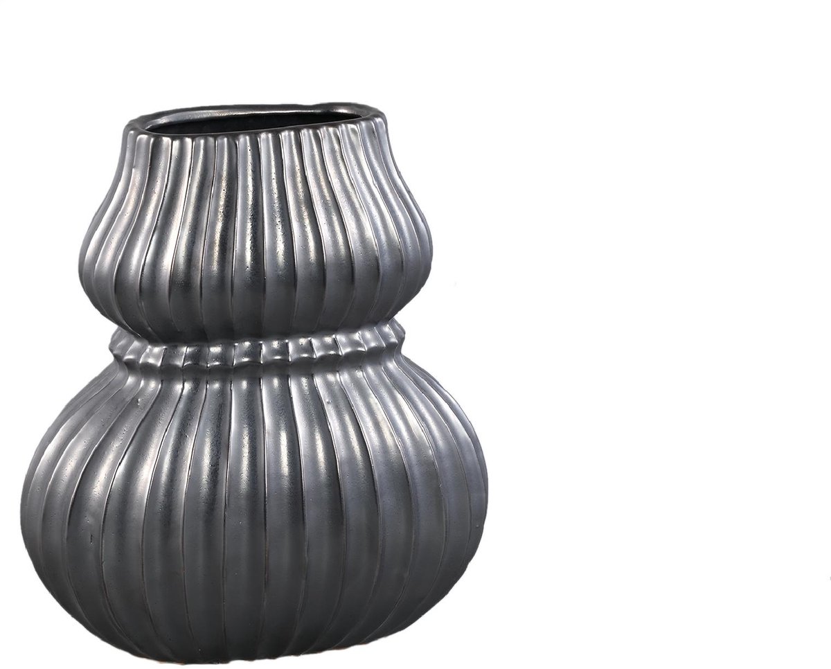 PTMD Vaas Halta - Zwart - 30x19x35cm