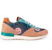 Inkkas, Socorro, Sneaker, Daim, Imprimé naturel, semelle en caoutchouc EVA , Vintage