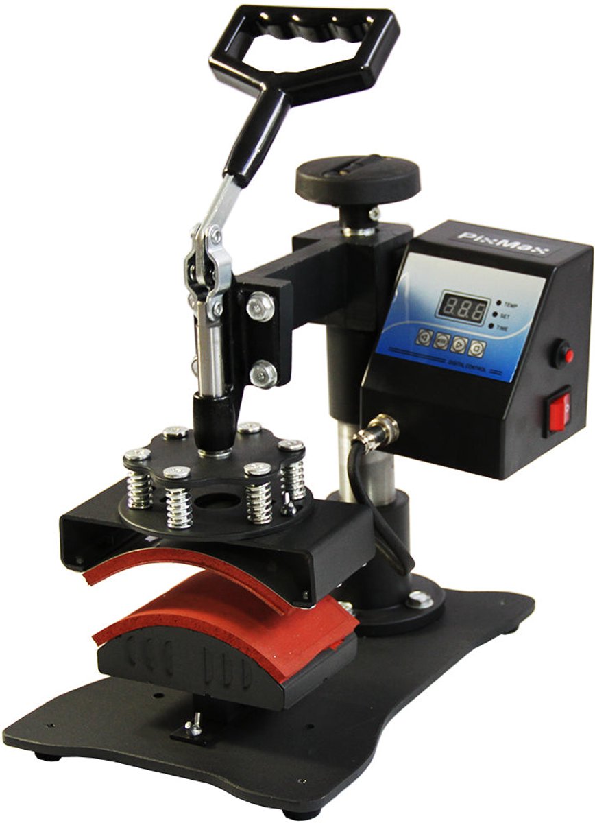 Petten Hittepers | Digitale Transfer, Swingarm, 93-220°C, PTFE Oppervlak