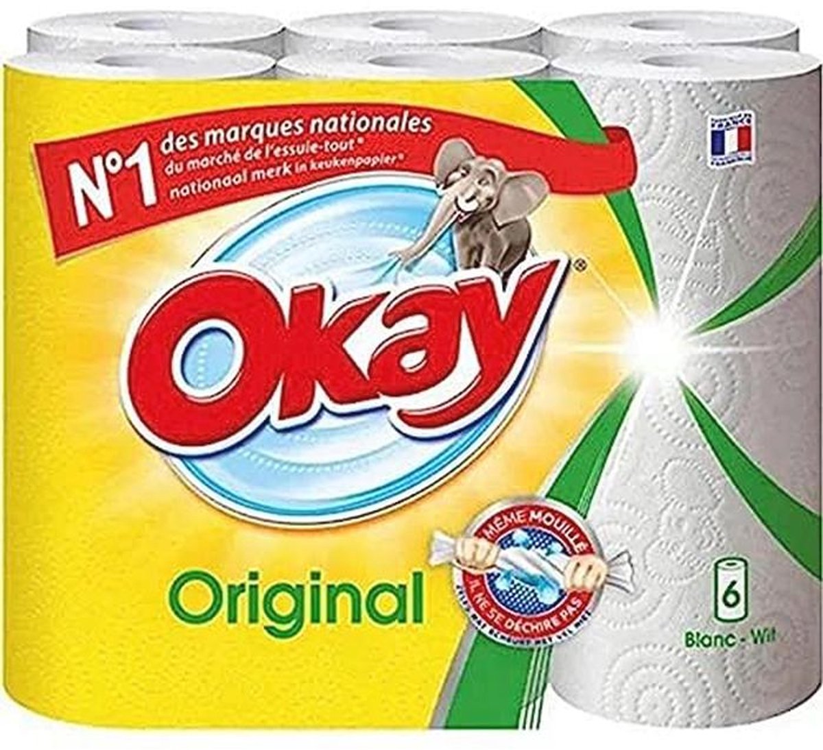 Sterke Papieren Handdoeken - 6 Stuks voor Effectieve Schoonmaak
