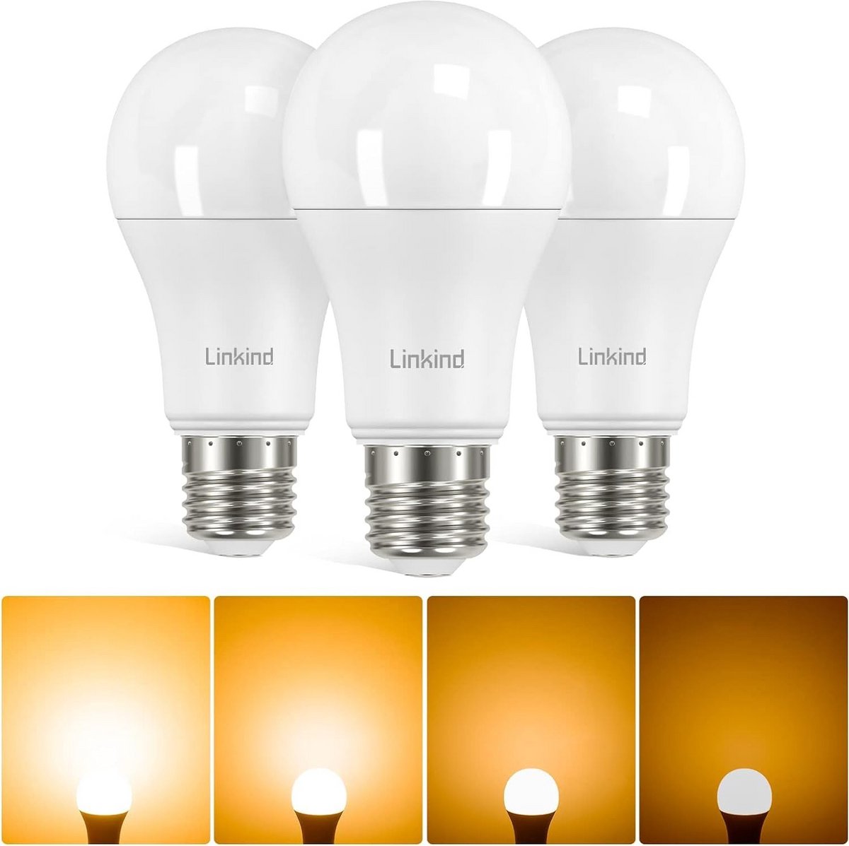 E27 LED Lamp 13W Dimbaar Warm Wit (1521 Lumen) - Vervangt 100W Gloeilamp - 3 Stuks