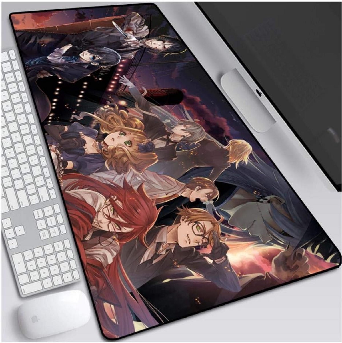Extra Grote XXL Gaming Muismat (800x300mm) - Zwart - Precisie en Snelheid