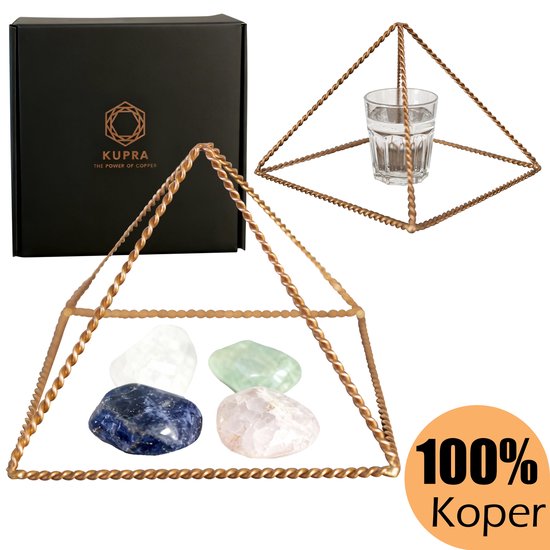 Kupra Koperen Piramide Energizer - Koperen Pyramide - Pyramid Energizer - Energetische...
