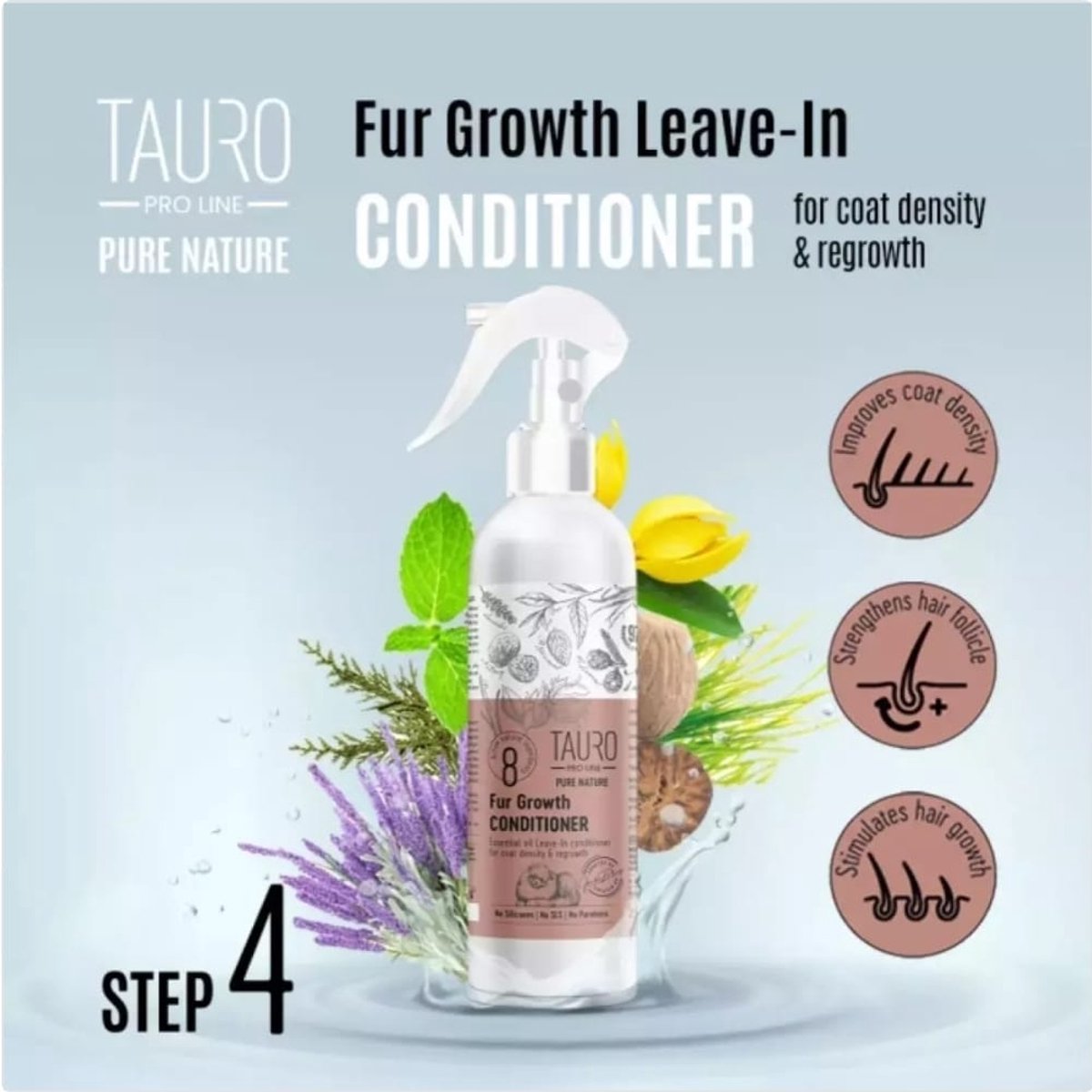 Tauro Pro Line - Fur growth conditioner spray - hondenshampoo
