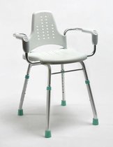 Douche- of werkstoel met arm- en rugleuning- Werkstoel