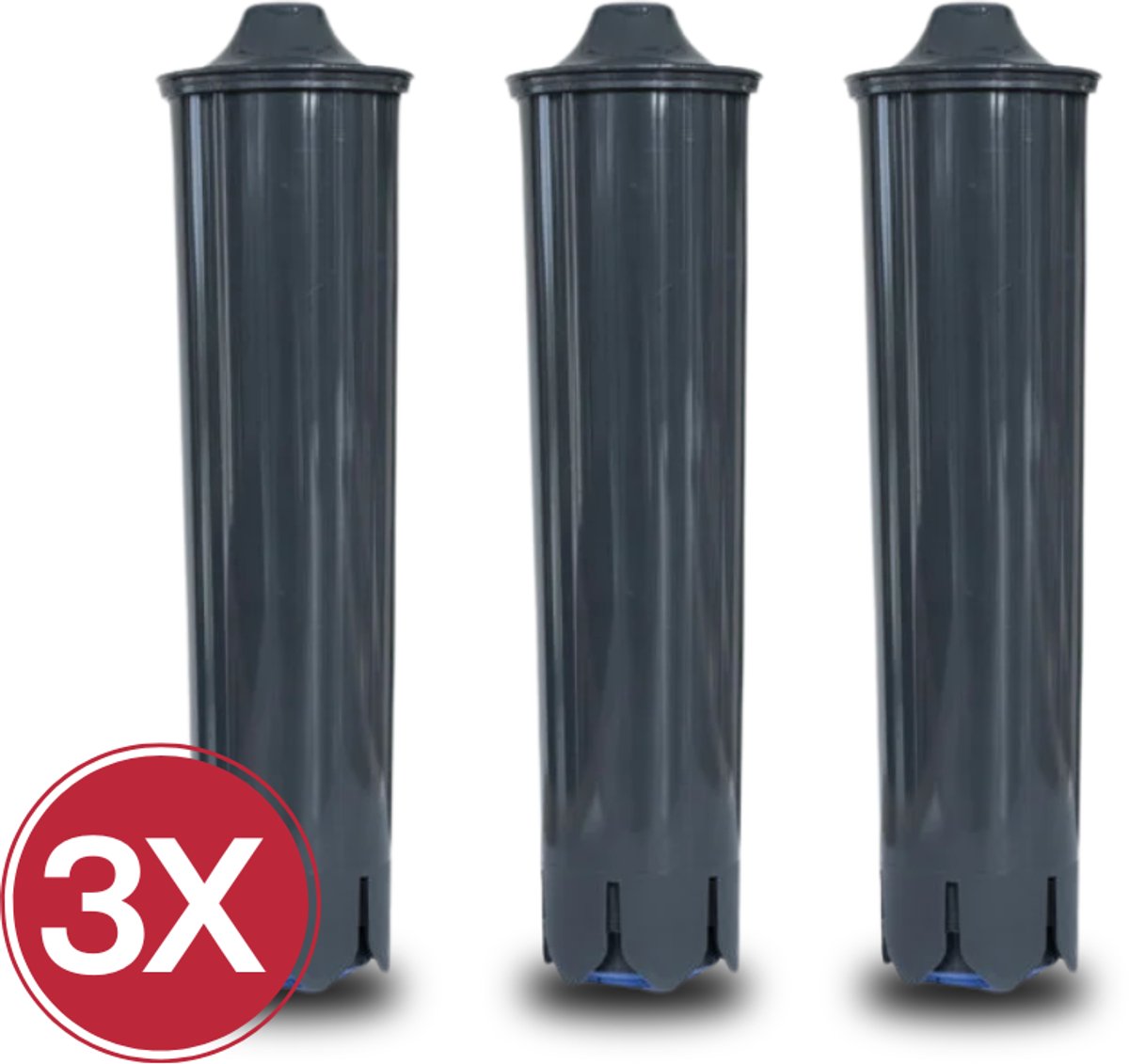 ECCELLENTE Grey+ koffiemachine waterfilter - 3 stuks - met instructie te gebruiken in Jura E6 & E8 koffiemachines