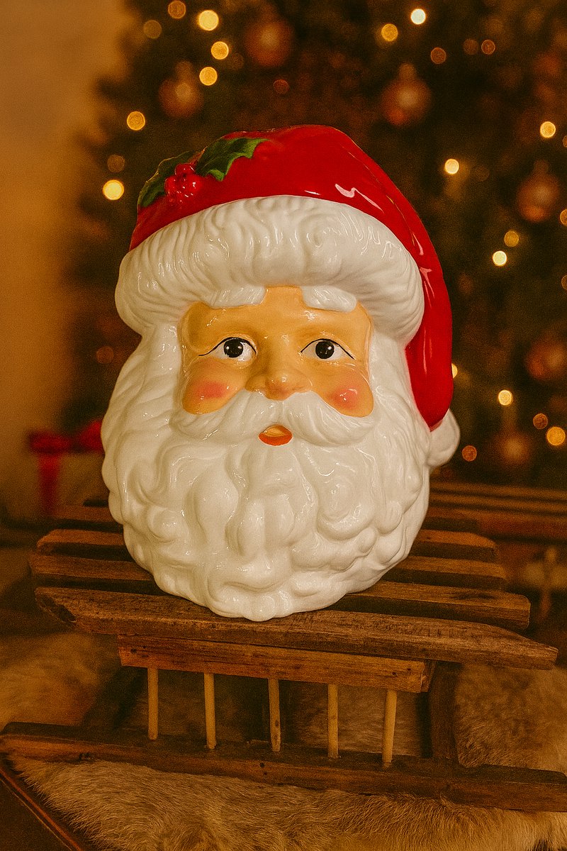 Kerstman Voorraadpot – Nostalgisch, Handig & Vol Kerstsfeer | Decoratie | Cadeau | Kerst