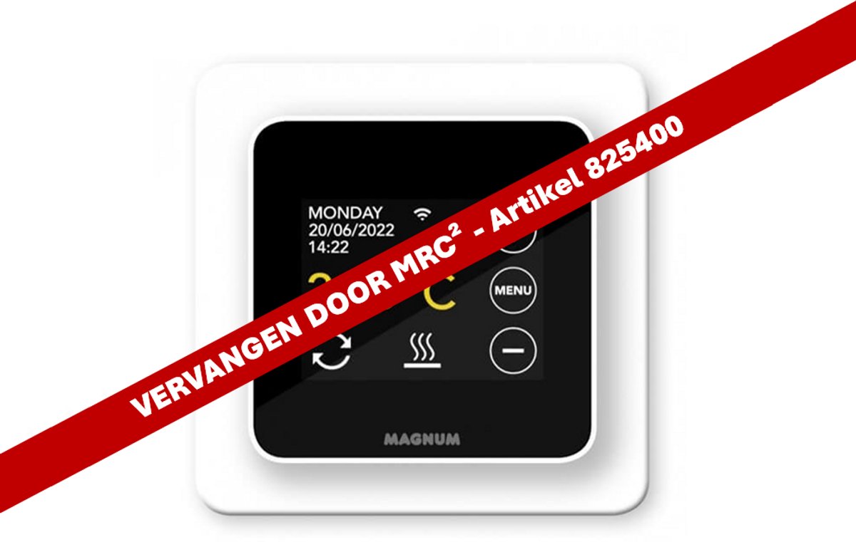 Remote Control WiFi, digitale klokthermostaat | RAL 9010 (Polar wit)