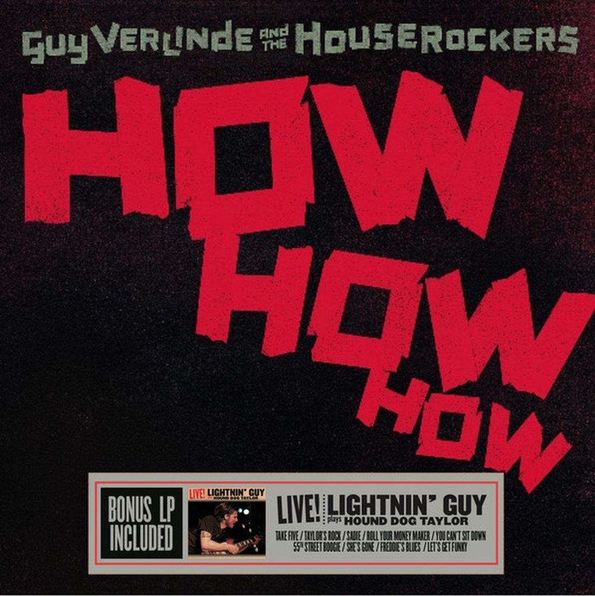How How How + Live ! Lightnin' Guy Plays Hound Dog Taylor