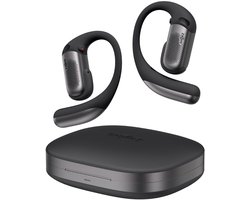 Shokz OpenFit Pro ANR Open-ear Draadloze Oortjes – Adaptieve Ruisonderdrukking – Dolby Atmos + headtracking – 50 Uur Afspeeltijd – Zwart