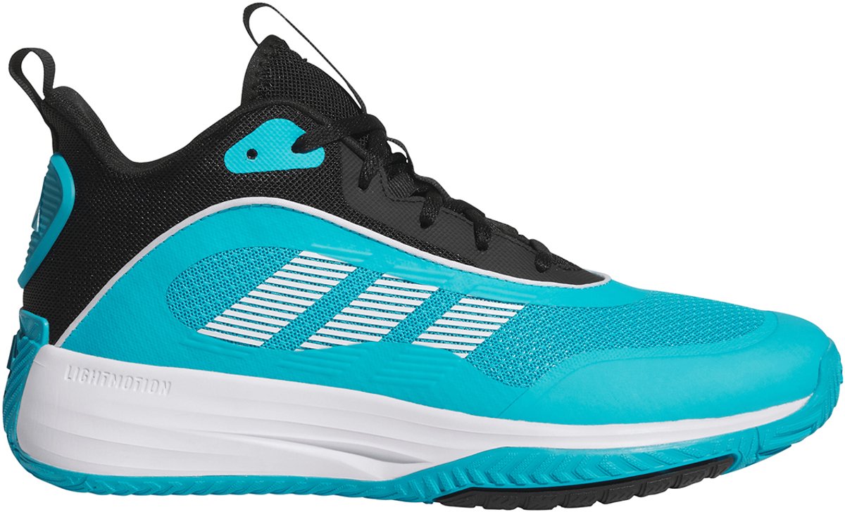 Adidas Heren Ownthegame 3.0 Basketbalschoen JR6669 Lucid Cyan Bont