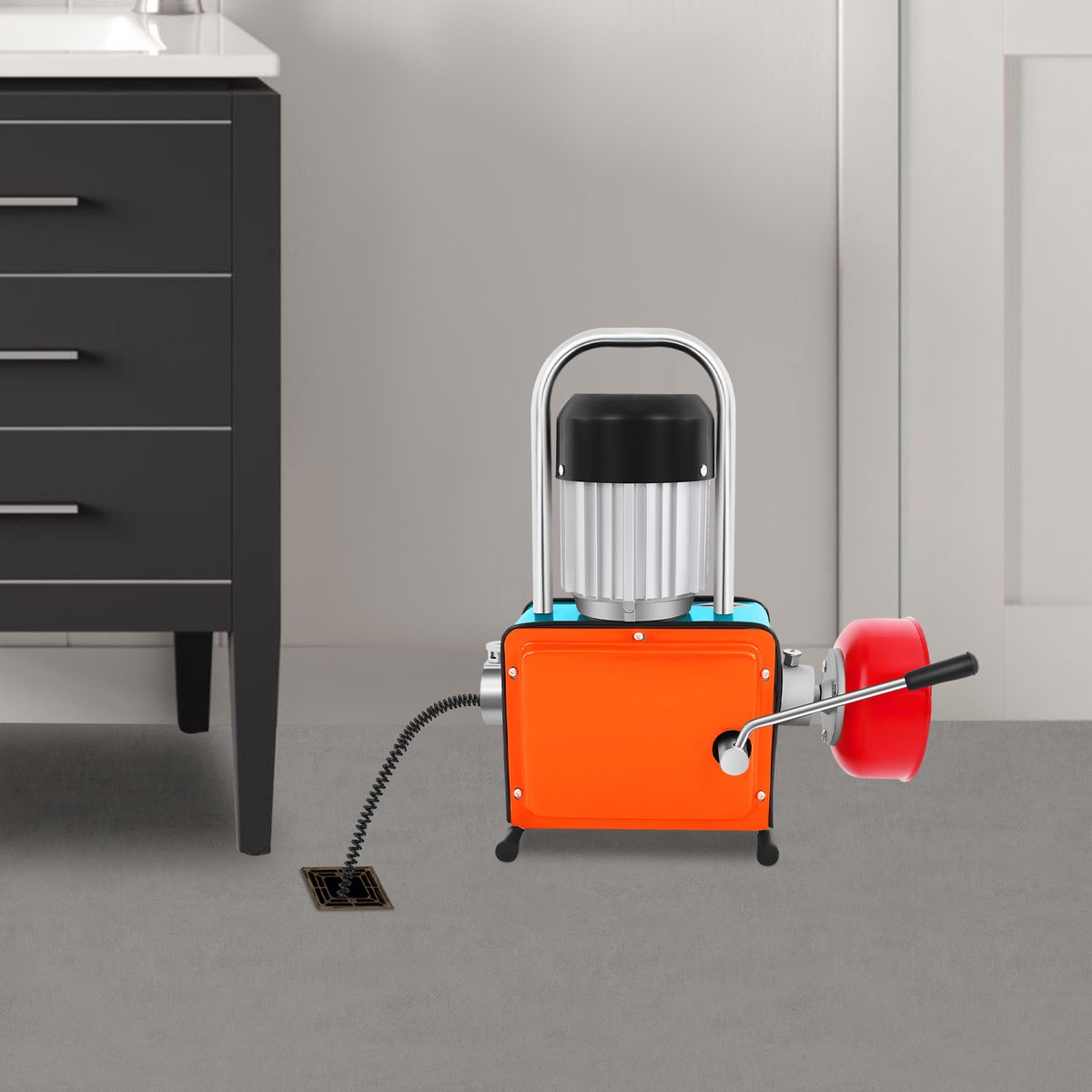 Elektrische Afvoer Reiniger- Baggermachine 750W