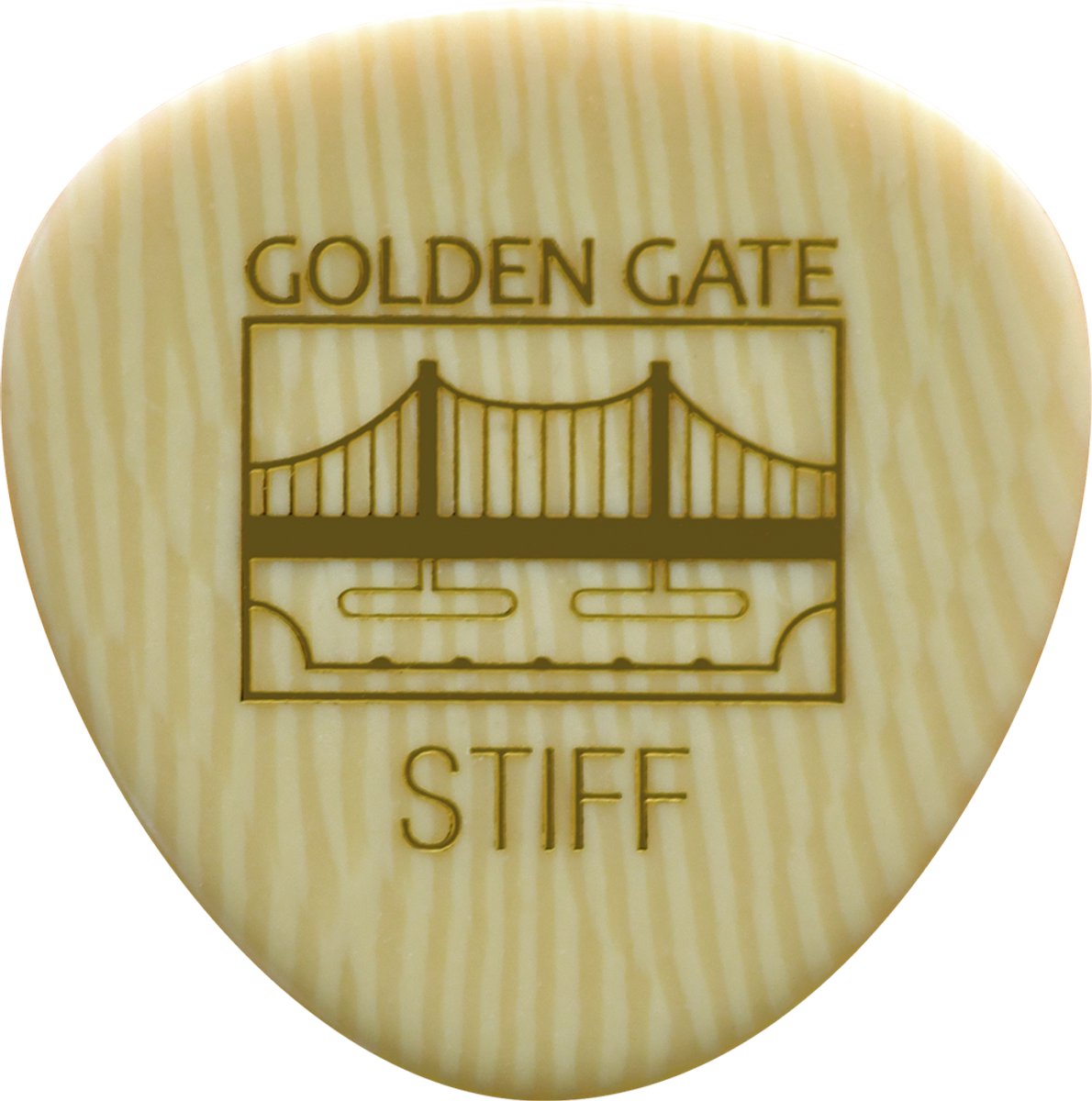 Golden Gate MP-321 Semi rond Ivoroid plectrum Stiff 1.00 mm 12-pack