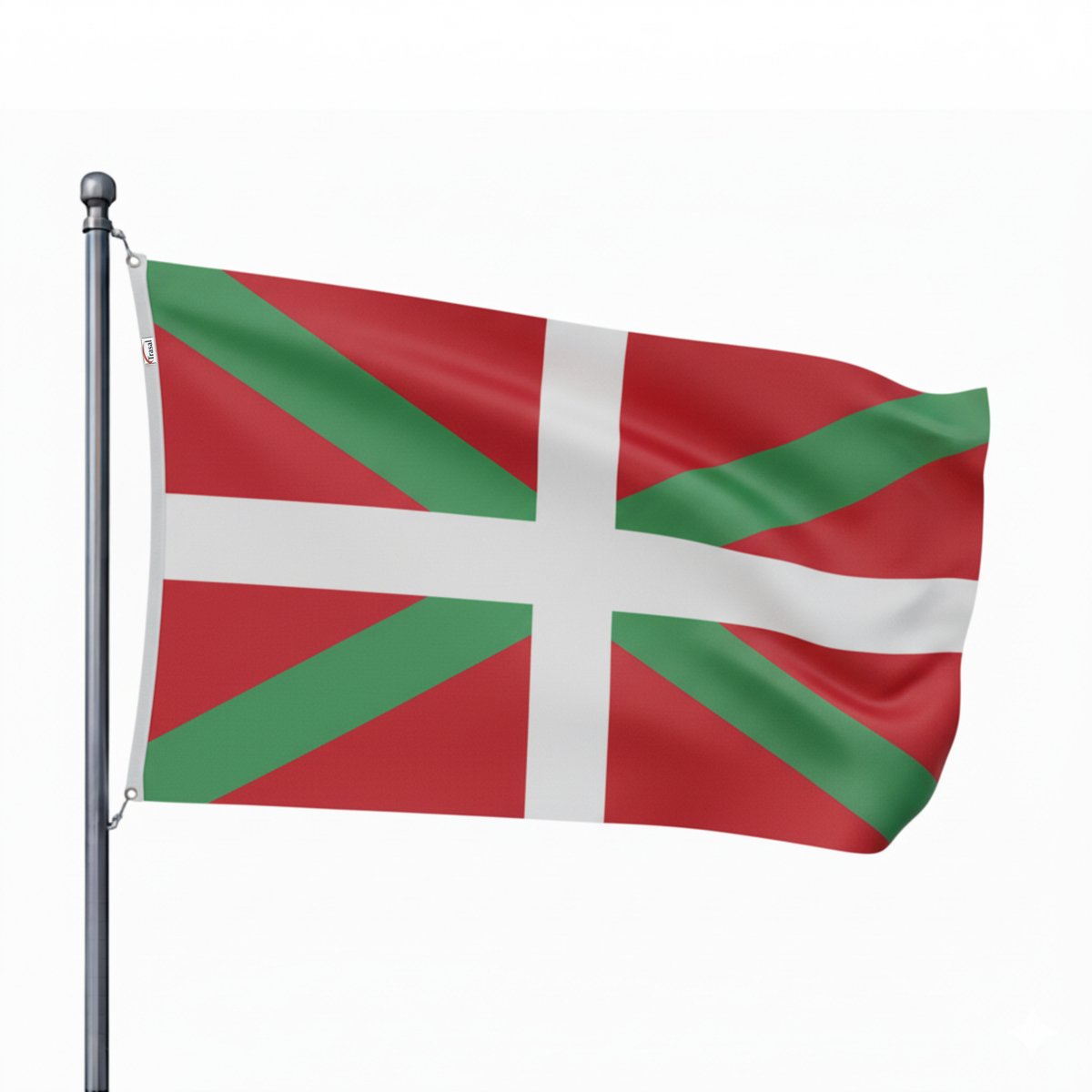 Trasal - vlag Baskenland - baskische vlag - 150x90cm