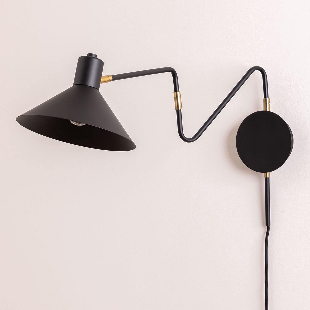 Moderne Wandlamp met Armatuur - Industrieel Design voor Woonkamer of Slaapkamer