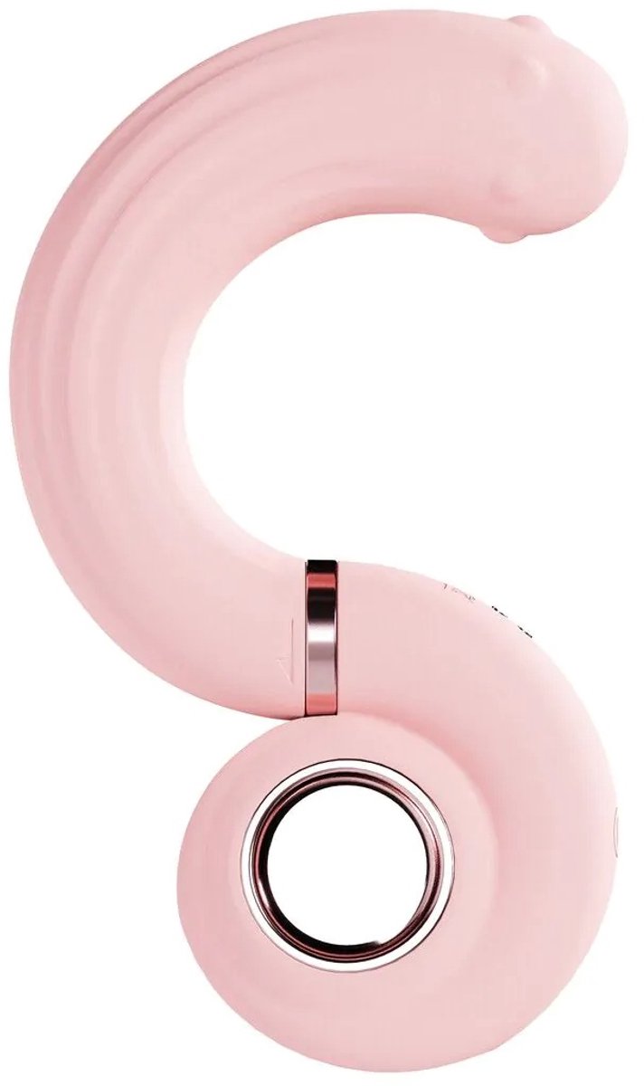 Loveline Roterende Beads Swirl Vibrator Perles - Roze - 10 verschillende standen