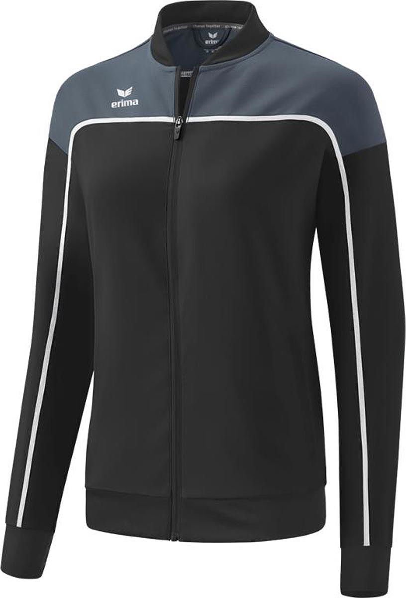 Erima Change Presentatiejack Dames - Zwart / Slate Grey / Wit | Maat: 38