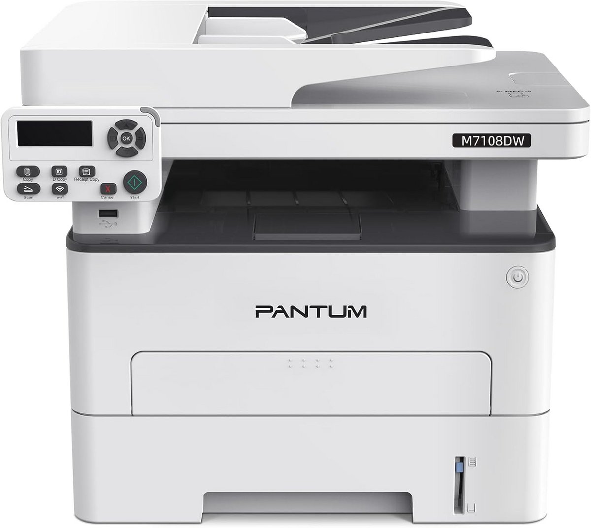 3-in-1 multifunctionele laserprinter/scanner/kopieerapparaat, zwart-wit, Auto Duplex, WiFi/USB/Ethernet, 33 ppm
