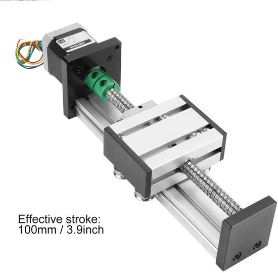 Ball Screw Linear Slide - 1204 Ball Screw - Stepper Motor - Lange Slag ...