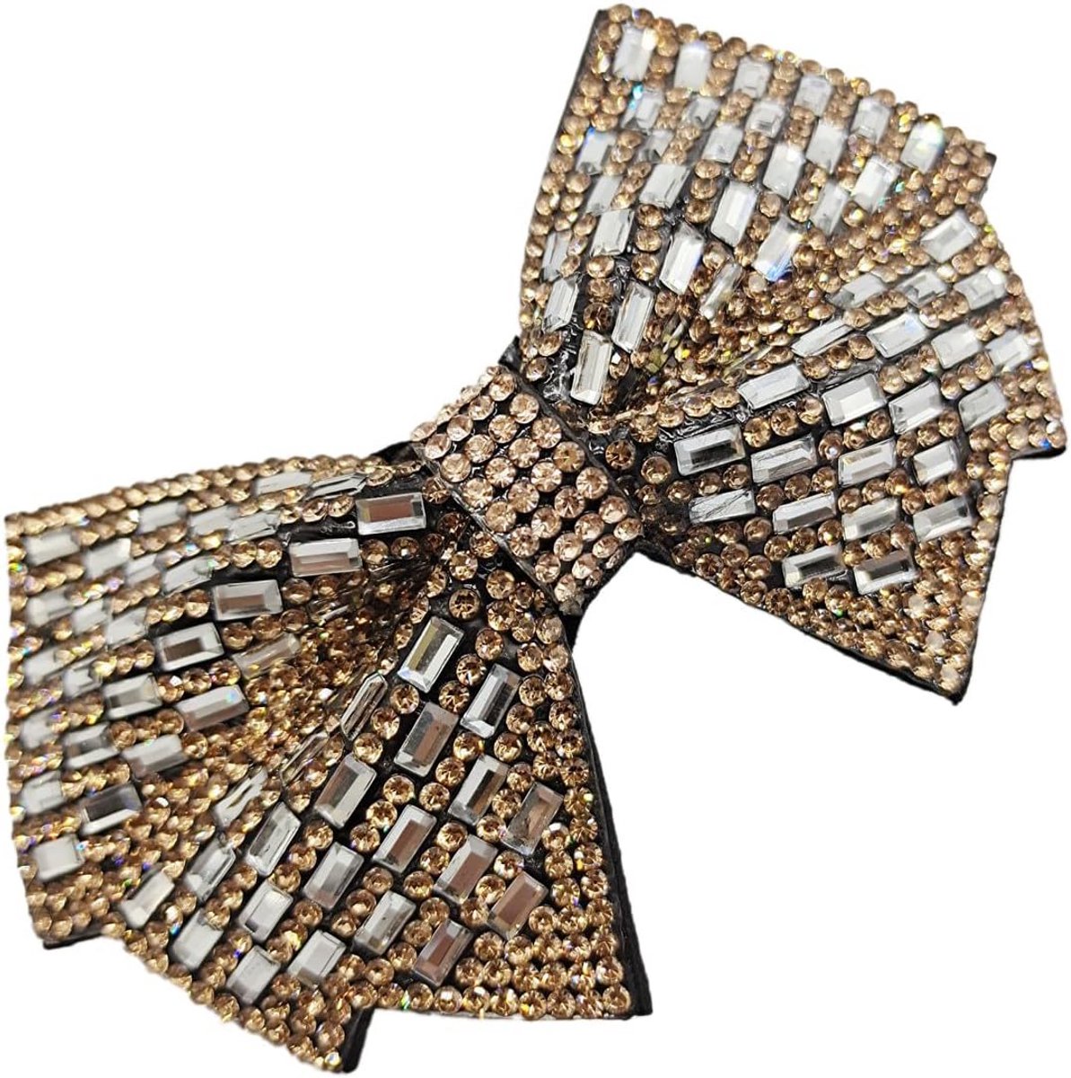 Elegante Haarspeld met Glitter Strik en Strass voor Dames en Meisjes