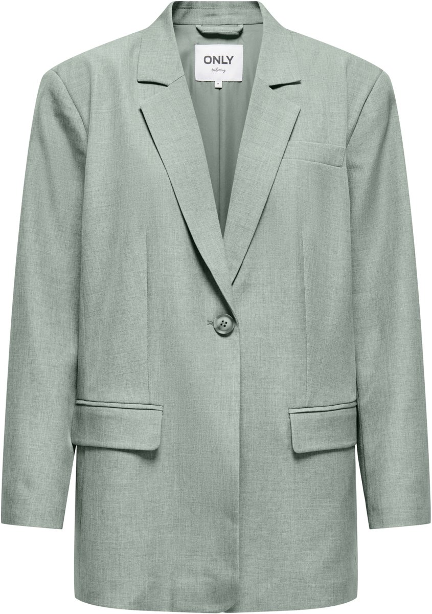 ONLY - ONLLINDA LS BOYFR MEL BLAZER TLR NOOS Dames Blazer/Colbert