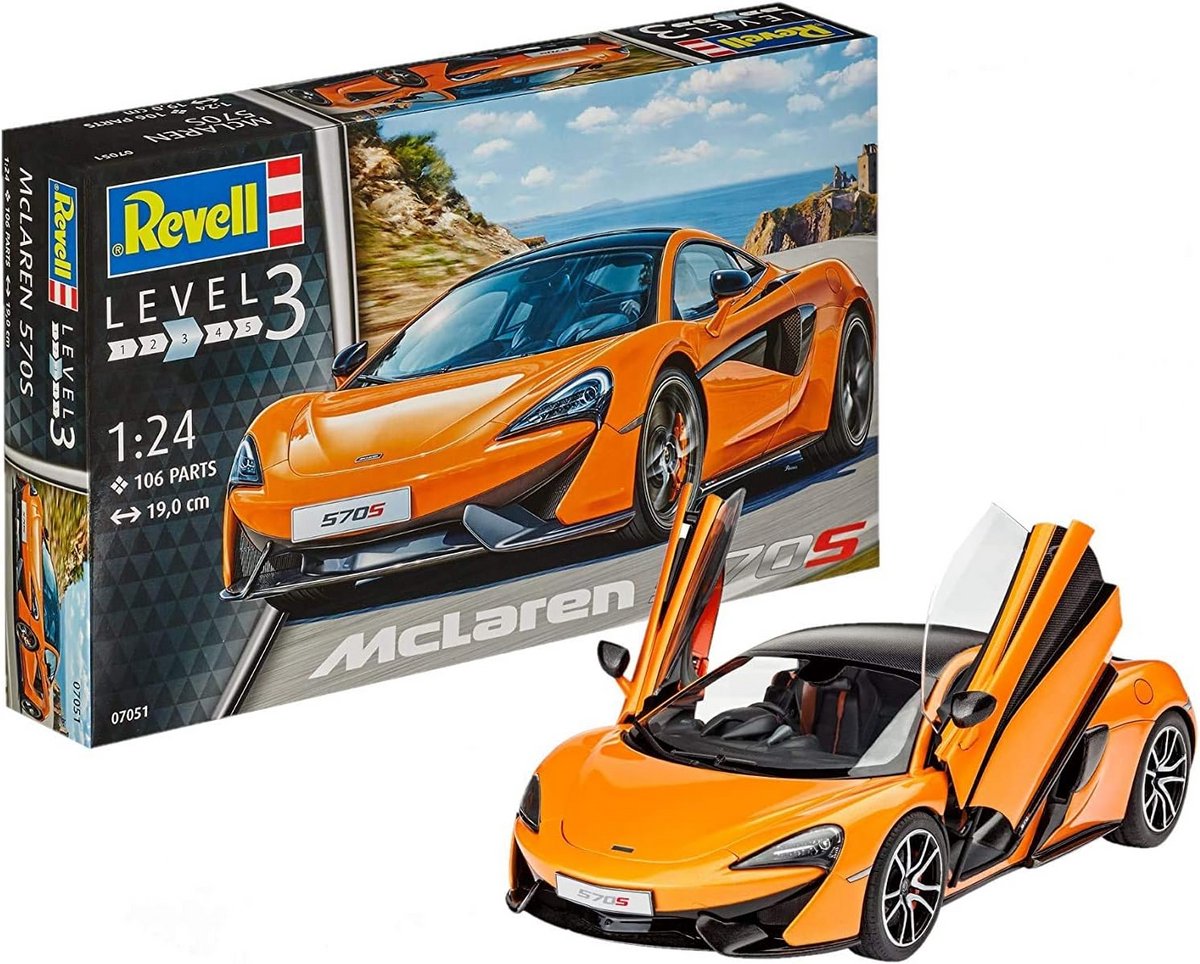 Modelbouwpakket Auto 1:24 - Gedetailleerde Replica van een Sportwagen