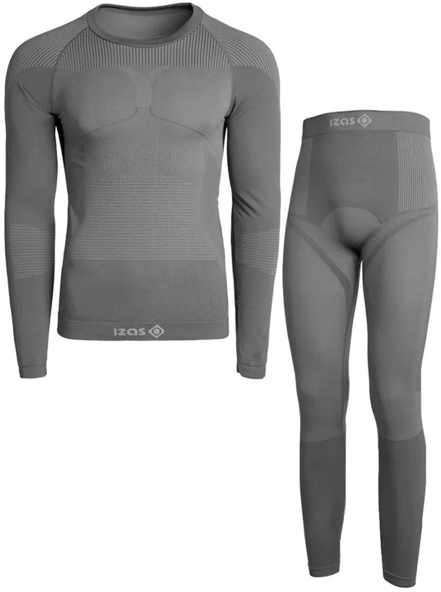 Izas Creek Basislaag Set Grijs M Man,Vrouw