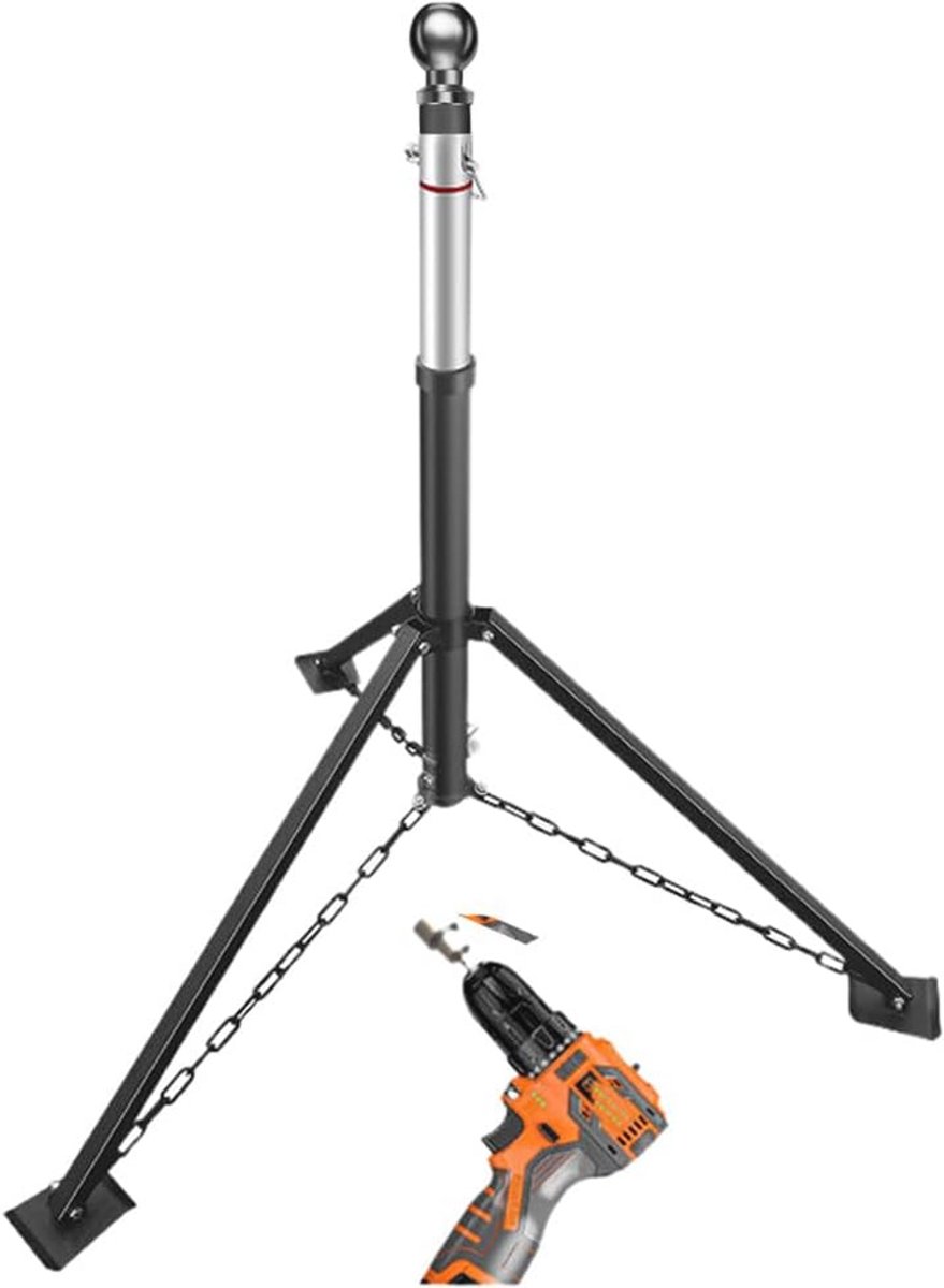 Stabilisator Jack voor 5e Wiel Trailer en Camper - Verstelbare Hoogte van 35" tot 56"