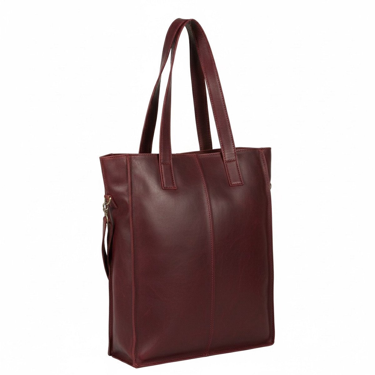 Justified Bags Nynke donker Rood 13L Shopper Laptop 14"