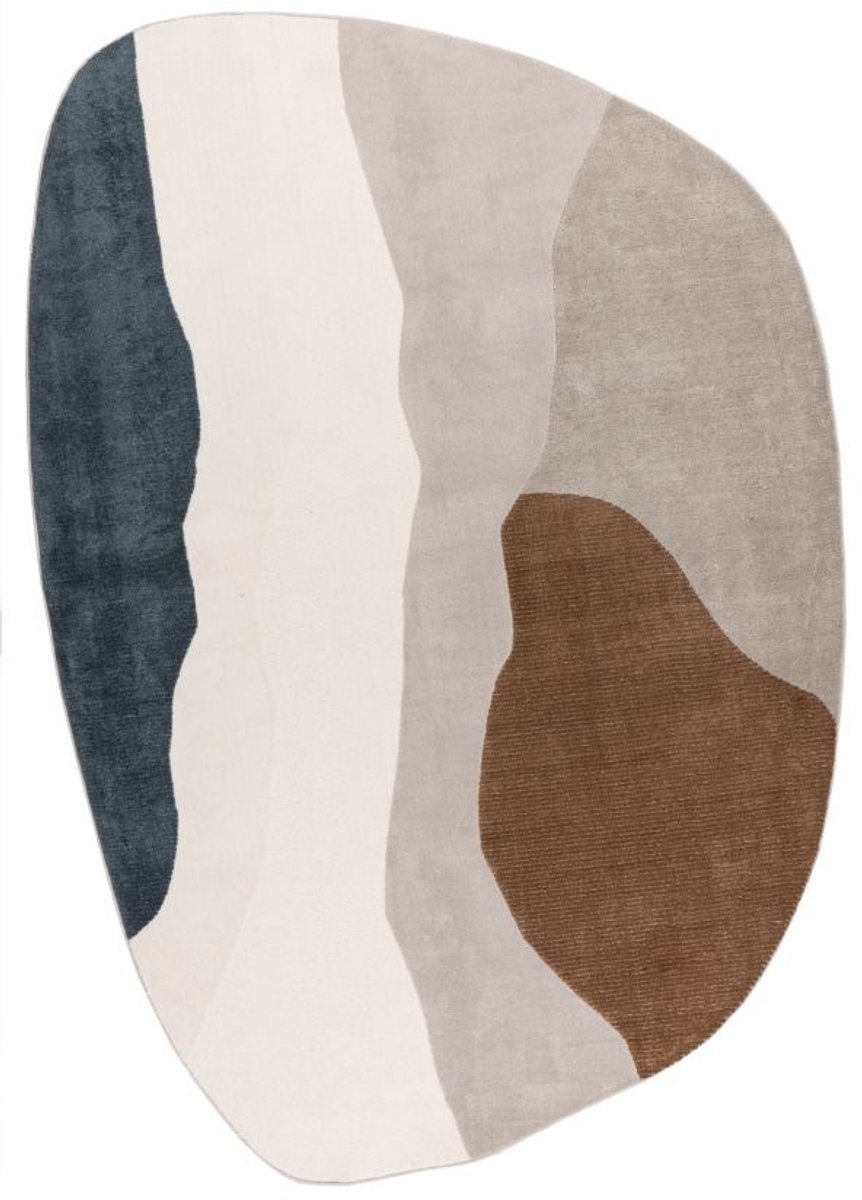Muratap Organisch Vloerkleed Livorno Multi- 160x230 CM Beige
