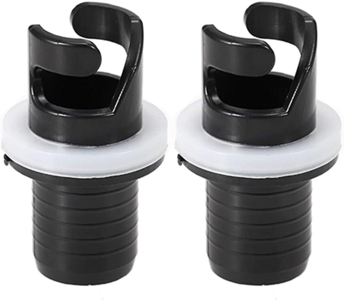 2 Stuks Opblaasbare Ventieladapters Voor Kajak, Kano en Luchtbedden