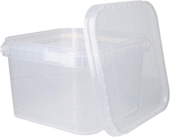 Watertank Waterkan Campingbenodigdheden Wateropslagcontainers Camping Watercontainer Transparante vierkante emmer Outdoor Car Home Zelfrijdende tour Camping met kraan Wateropslagemmer (Color : Clear