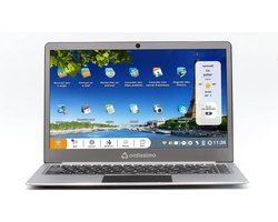 Eenvoudige laptop met groot scherm en intuïtieve interface – ideaal voor e-mails, fotoalbums en internet – geïntegreerde webcam en elegant design