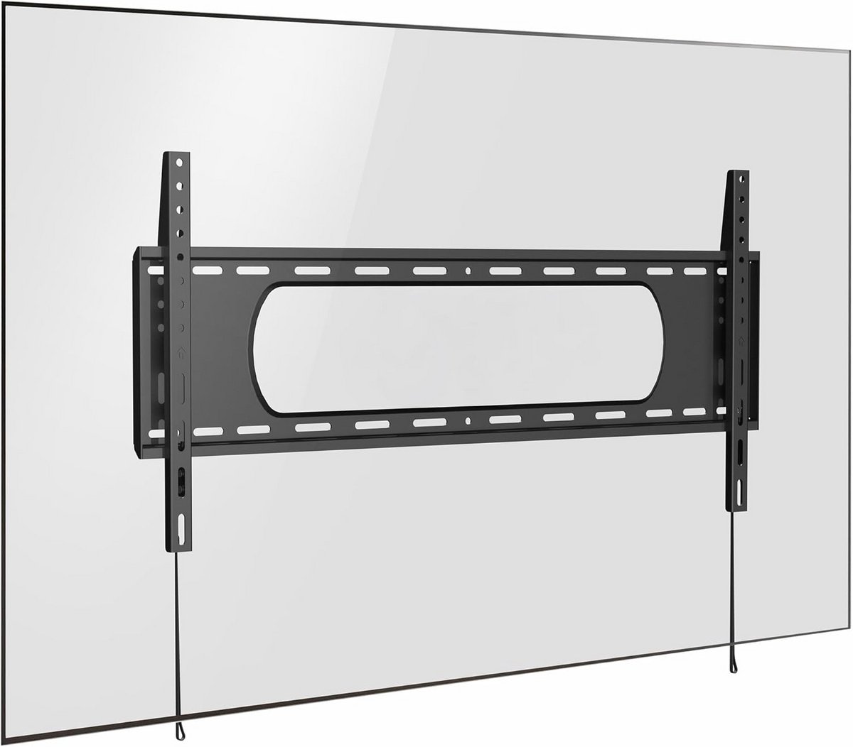 Extra Zware TV Muurbeugel voor Grote Schermen (43-90 inch) - Vaste Montage tot 800x400mm