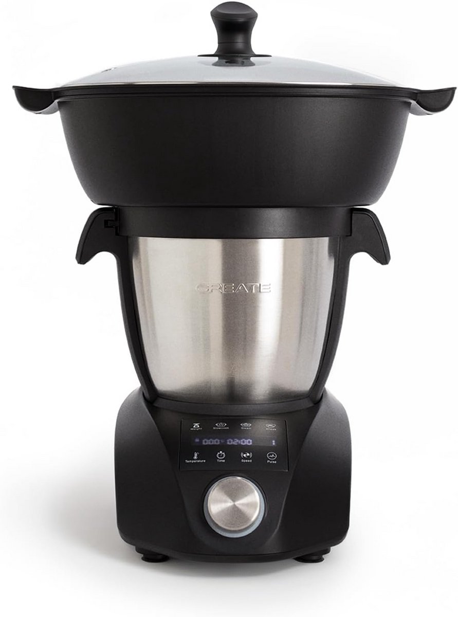 Slimme Multifunctionele Keukenmachine met Wifi, Stoomfunctie en Weegschaal - 3.5L