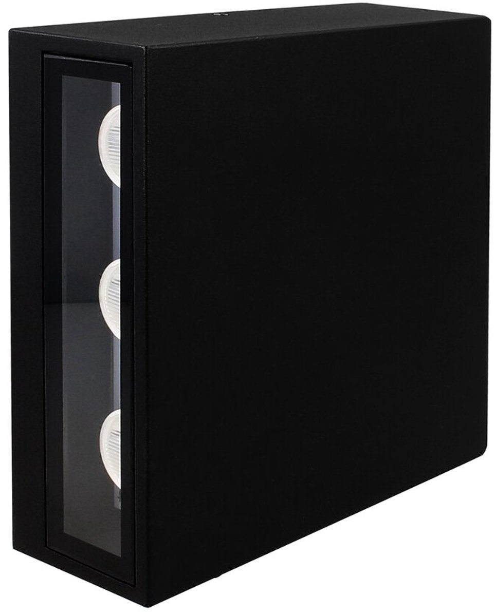 LED wandlamp Akerson down zwart 3W 3000K IP54