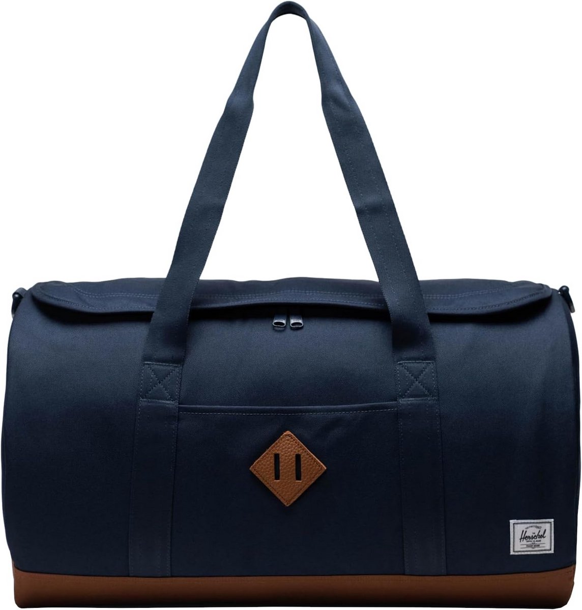 Heritage Duffle Tas - Unisex Sporttas in Navy, Één Maat